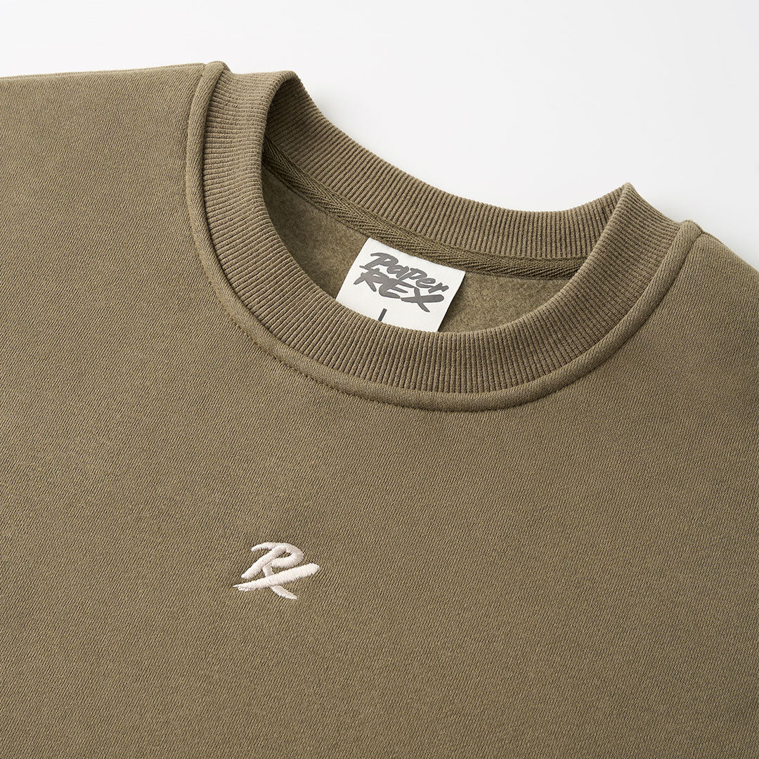 PRX Olive Oversized Sweatshirt - Image 3