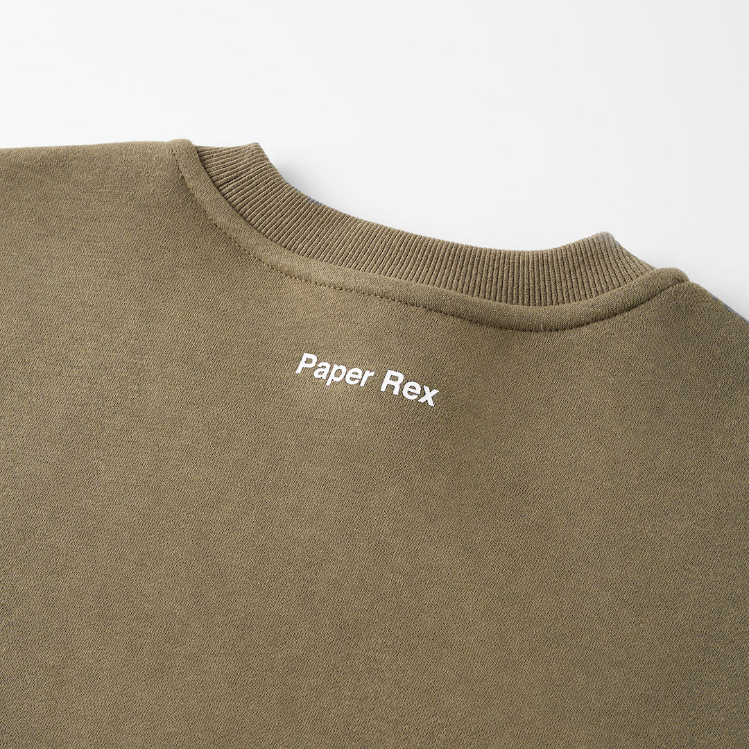 PRX Olive Oversized Sweatshirt - Image 7