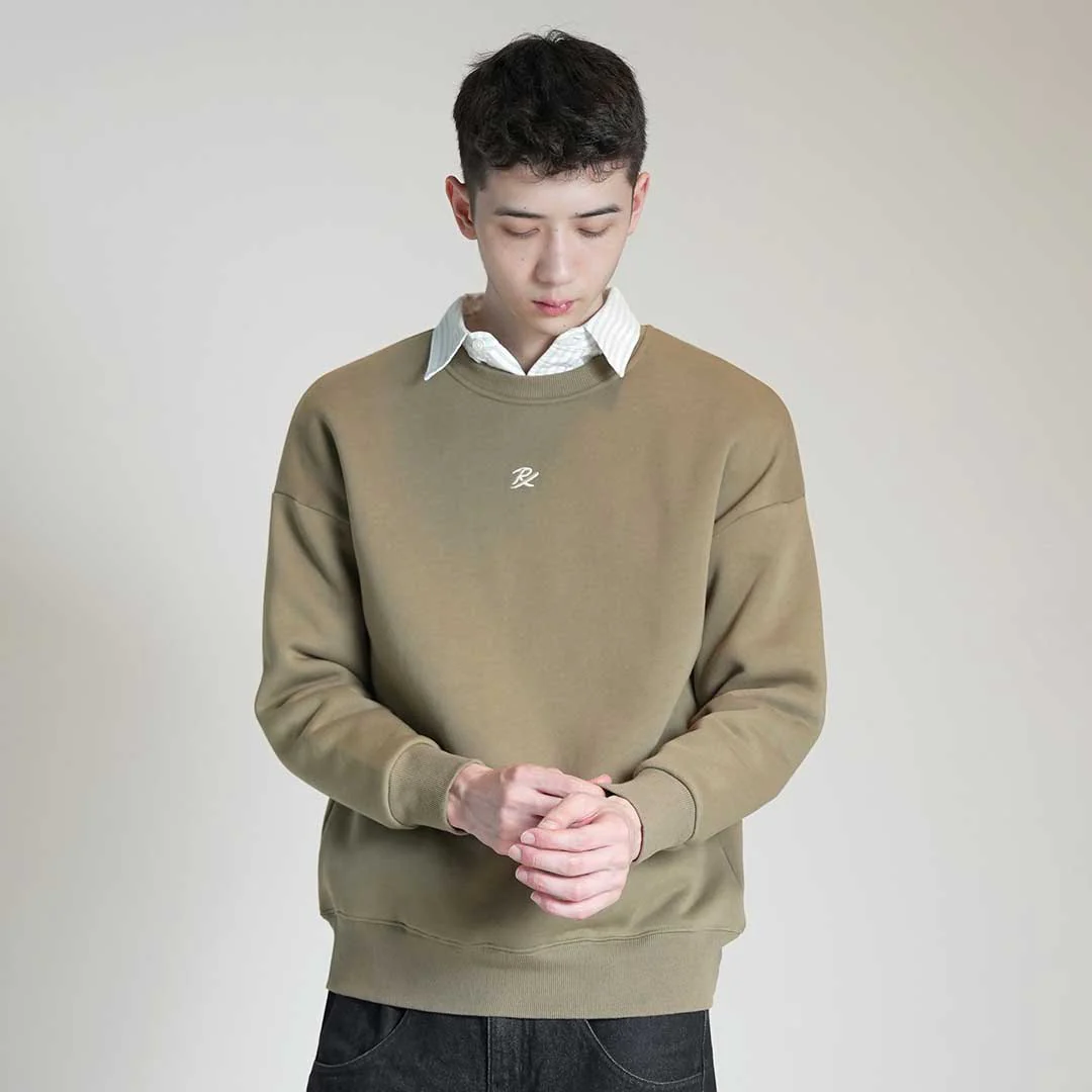 PRX Olive Oversized Sweatshirt - Image 8