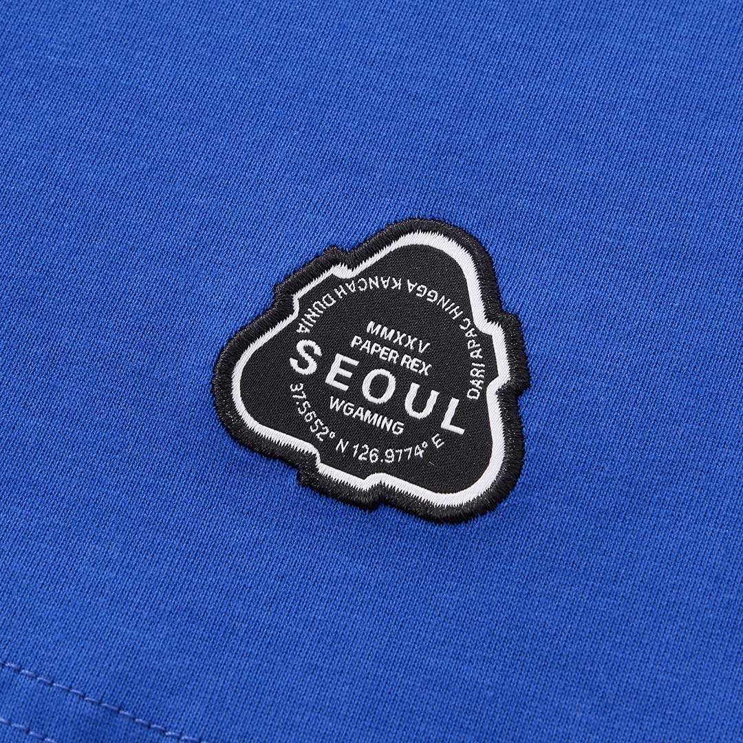 PRX Seoul Mission Tee 2025 - Velocity Blue - Image 4