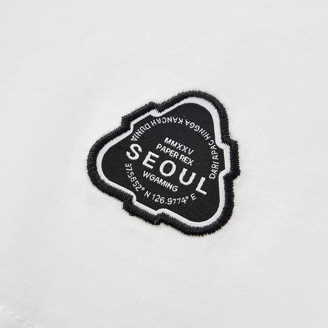 PRX Seoul Mission Tee 2025 - Cloudcore White - Image 4