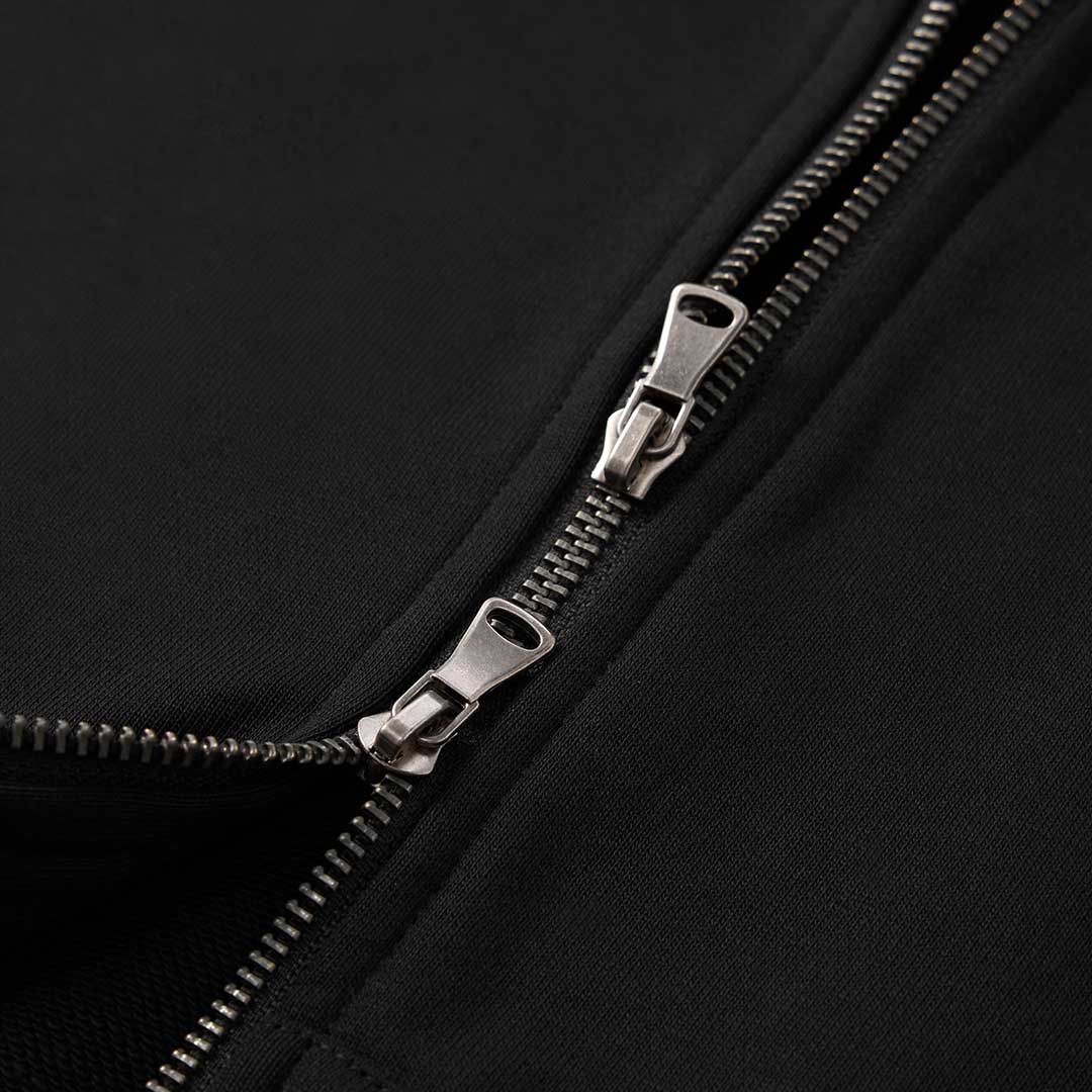 PRX Zip Hoodie Black - Image 5