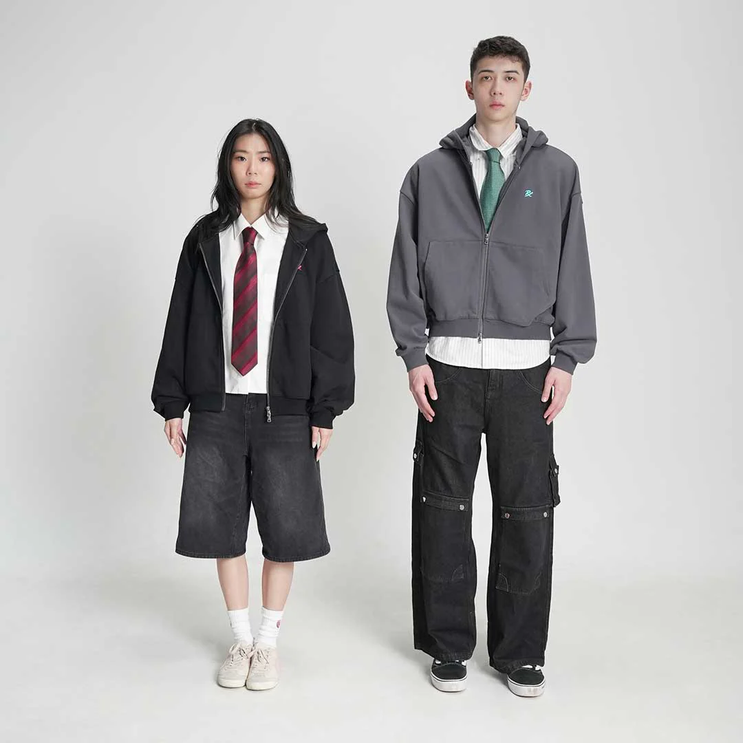 PRX Zip Hoodie Grey - Image 9