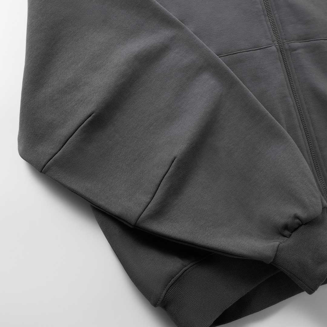 PRX Zip Hoodie Grey - Image 6